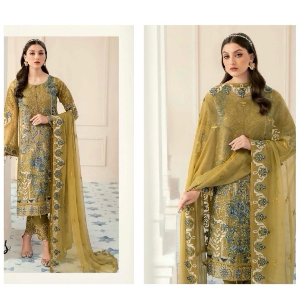 Pakistani Yellow Salwar Kameez
